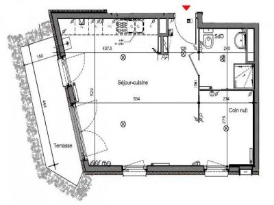 For rent Havre 1 room 39 m2 Seine maritime (76600) photo 0