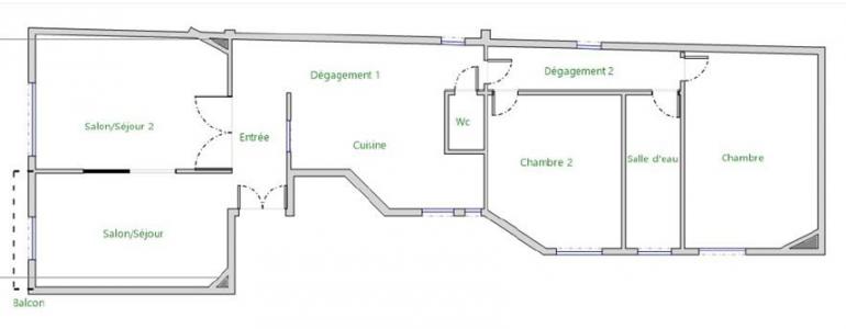 Annonce Vente 4 pi�ces Appartement Paris-15eme-arrondissement 75