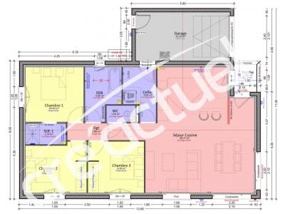 Annonce Vente 4 pi�ces Maison Elven 56