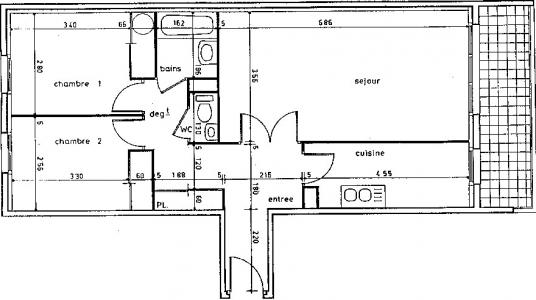 For rent Nantes 3 rooms 69 m2 Loire atlantique (44100) photo 1