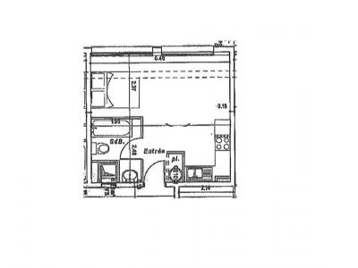 For rent Nantes 1 room 24 m2 Loire atlantique (44000) photo 4