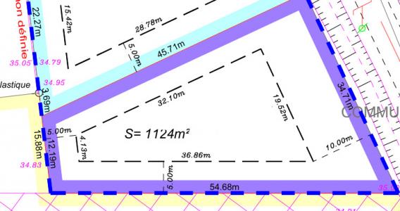 Annonce Vente Terrain Temple 33