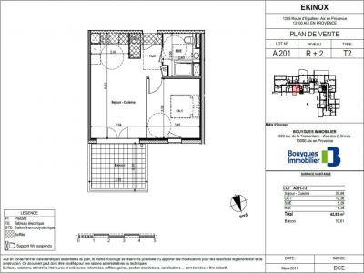 For rent Beaurecueil AIX-EN-PROVENCE 2 rooms 43 m2 Bouches du Rhone (13100) photo 1