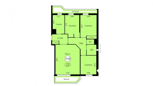 Annonce Vente 4 pi�ces Appartement Alfortville 94