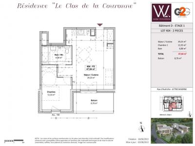 For rent Saverne 2 rooms 47 m2 Bas rhin (67700) photo 0