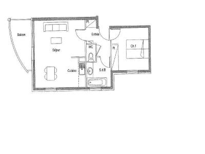 For rent Chambery 2 rooms 41 m2 Savoie (73000) photo 1