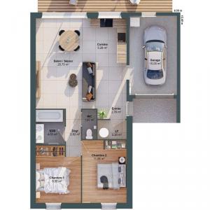 Acheter Maison 65 m2 Valliquerville