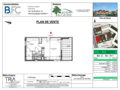 Louer Appartement 42 m2 Perrigny-les-dijon