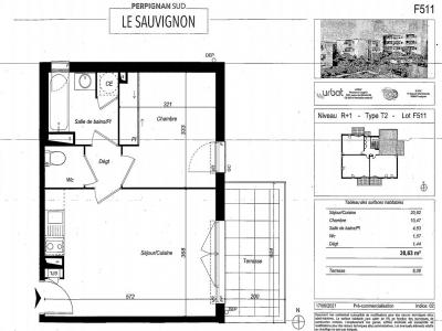 Annonce Location 2 pi�ces Appartement Perpignan 66