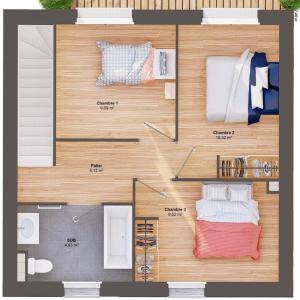 For sale Treillieres 5 rooms 81 m2 Loire atlantique (44119) photo 3