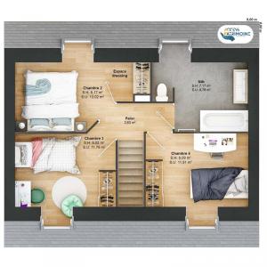 For sale Frichemesnil 6 rooms 93 m2 Seine maritime (76690) photo 4