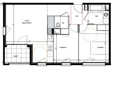 Annonce Location 3 pi�ces Appartement Villefranche-sur-saone 69