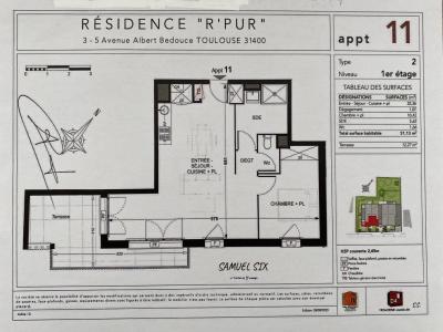 Annonce Location 2 pi�ces Appartement Toulouse 31