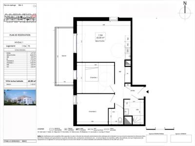 For rent Huisserie 3 rooms 63 m2 Mayenne (53970) photo 0