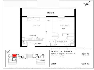 Annonce Location 2 pi�ces Appartement Castanet-tolosan 31