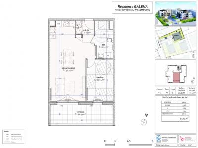 Annonce Location 2 pi�ces Appartement Wissembourg 67