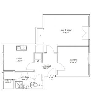 For rent Machault 2 rooms 44 m2 Ardennes (08310) photo 0