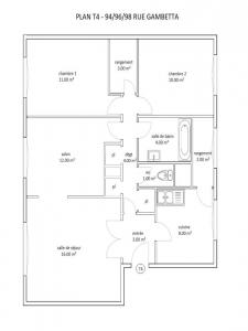 Annonce Location 4 pi�ces Appartement Vouziers 08