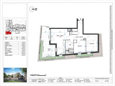 Louer Appartement 62 m2 Orleans