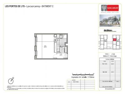 For rent Lys-lez-lannoy 1 room 36 m2 Nord (59390) photo 1