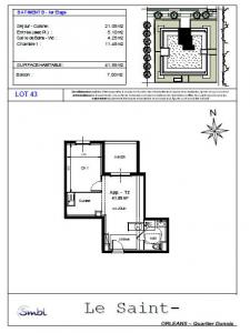 Annonce Location 2 pi�ces Appartement Orleans 45