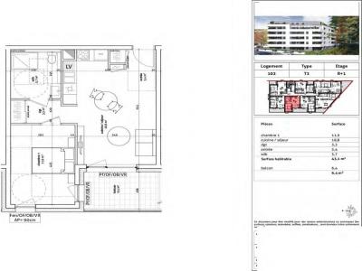 Annonce Location 2 pi�ces Appartement Selestat 67