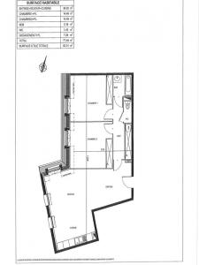 Annonce Vente 3 pi�ces Appartement Saint-quentin 02