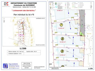 Annonce Vente Terrain Guisseny 29