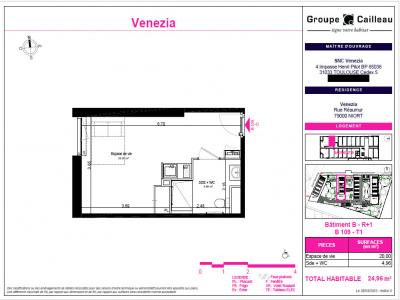 Louer Appartement Niort 497 euros