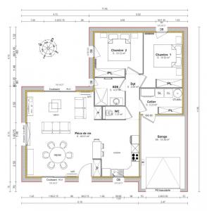 For sale Brem-sur-mer 3 rooms 76 m2 Vendee (85470) photo 3