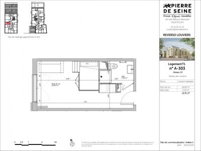 Louer Appartement Louviers 405 euros