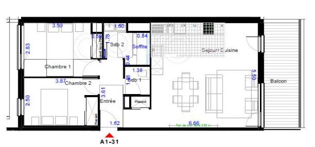 Annonce Location 3 pi�ces Appartement Colombes 92