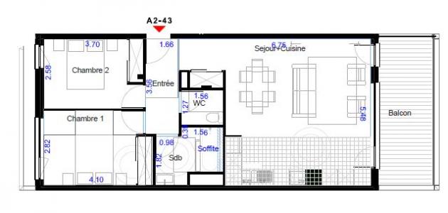 Louer Appartement 64 m2 Colombes