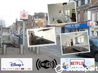 For rent Lezennes 1 room 13 m2 Nord (59260) photo 0