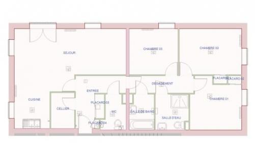 For rent Troyes 4 rooms 99 m2 Aube (10000) photo 1