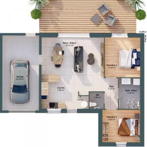 Acheter Maison 66 m2 Champtoceaux