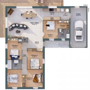 Acheter Maison 123 m2 Lisieux