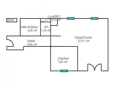 Acheter Appartement 44 m2 Persan