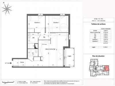 For rent Vernon 3 rooms 62 m2 Eure (27200) photo 0