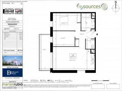 For rent Huisserie 3 rooms 64 m2 Mayenne (53970) photo 0