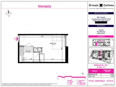 Louer Appartement Niort 476 euros