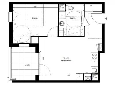 Annonce Location 2 pi�ces Appartement Chambery 73
