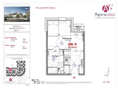 For rent Limoges 1 room 25 m2 Haute vienne (87100) photo 4