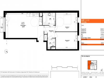 Louer Appartement 67 m2 Lille