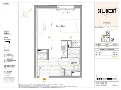 Louer Appartement 24 m2 Nantes