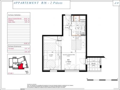 Annonce Location 2 pi�ces Appartement Laxou 54