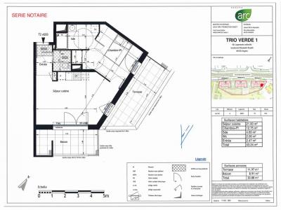 Louer Appartement Angers 660 euros