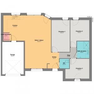 Acheter Maison 93 m2 Dreux