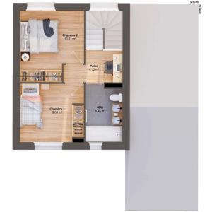 For sale Emanville 5 rooms 78 m2 Seine maritime (76570) photo 3