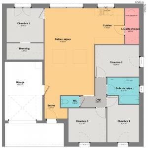 Acheter Maison 99 m2 Saint-julien-de-concelles